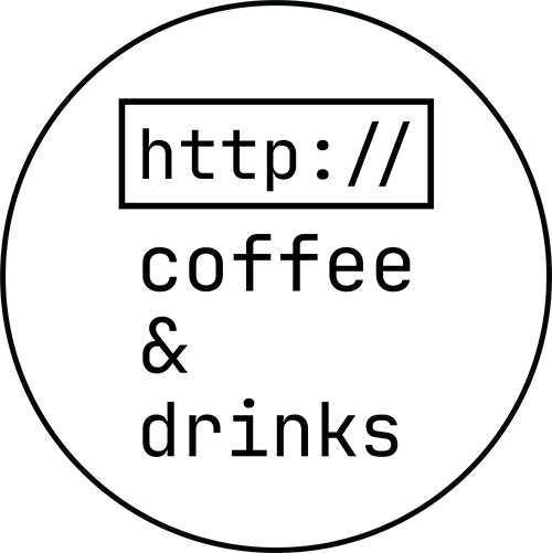 http://coffee & drinks logo